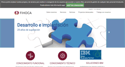 Desktop Screenshot of fihoca.com